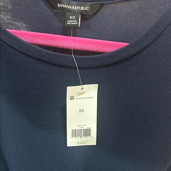 Banana Republic Navy Long Sleeve Women's Top - Picture 7 of 7